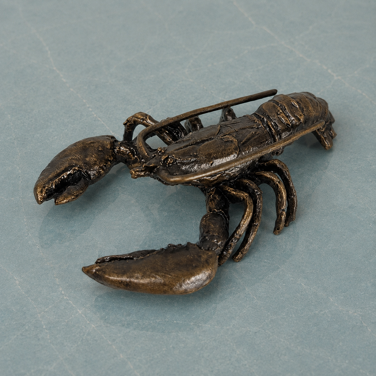 
                  
                    Miniature Bronze Sculpture - Lobster
                  
                