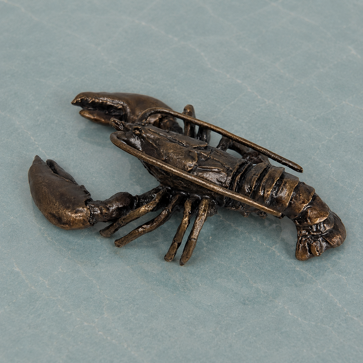 
                  
                    Miniature Bronze Sculpture - Lobster
                  
                