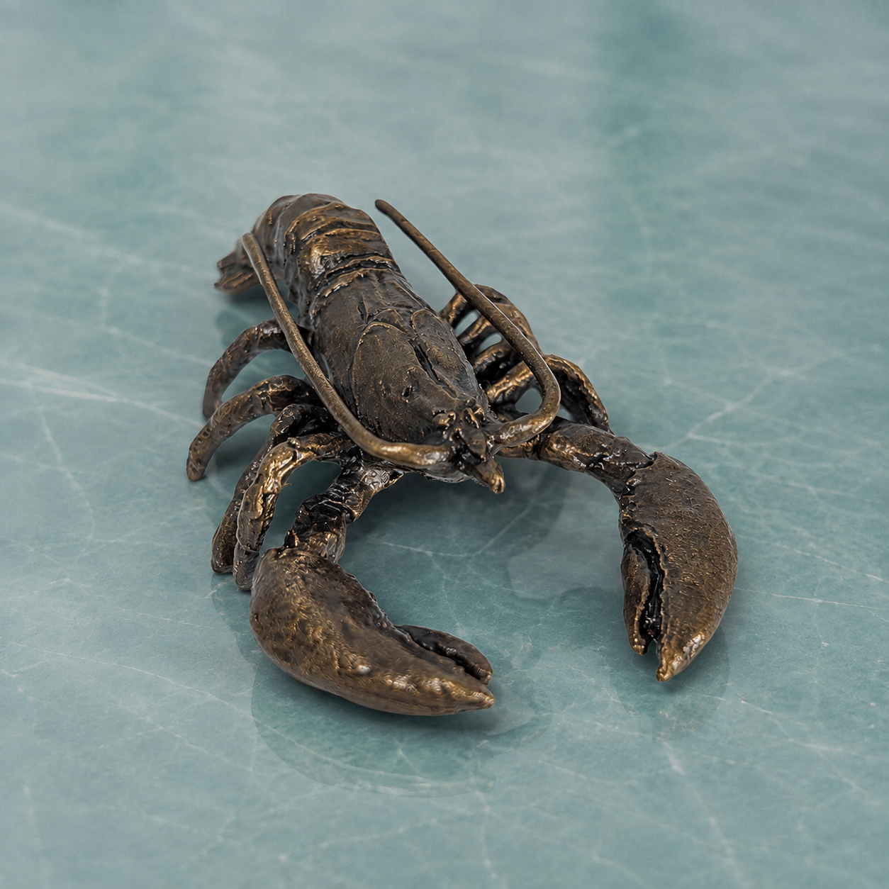 
                  
                    Miniature Bronze Sculpture - Lobster
                  
                