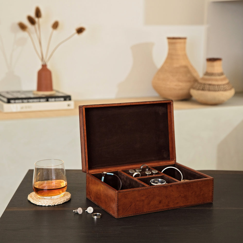 Leather Jewellery Box For Him
