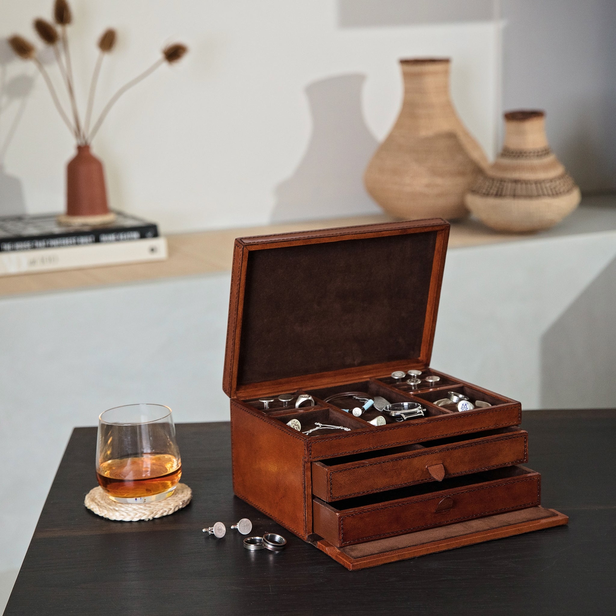 Men's wood jewelry on sale boxes