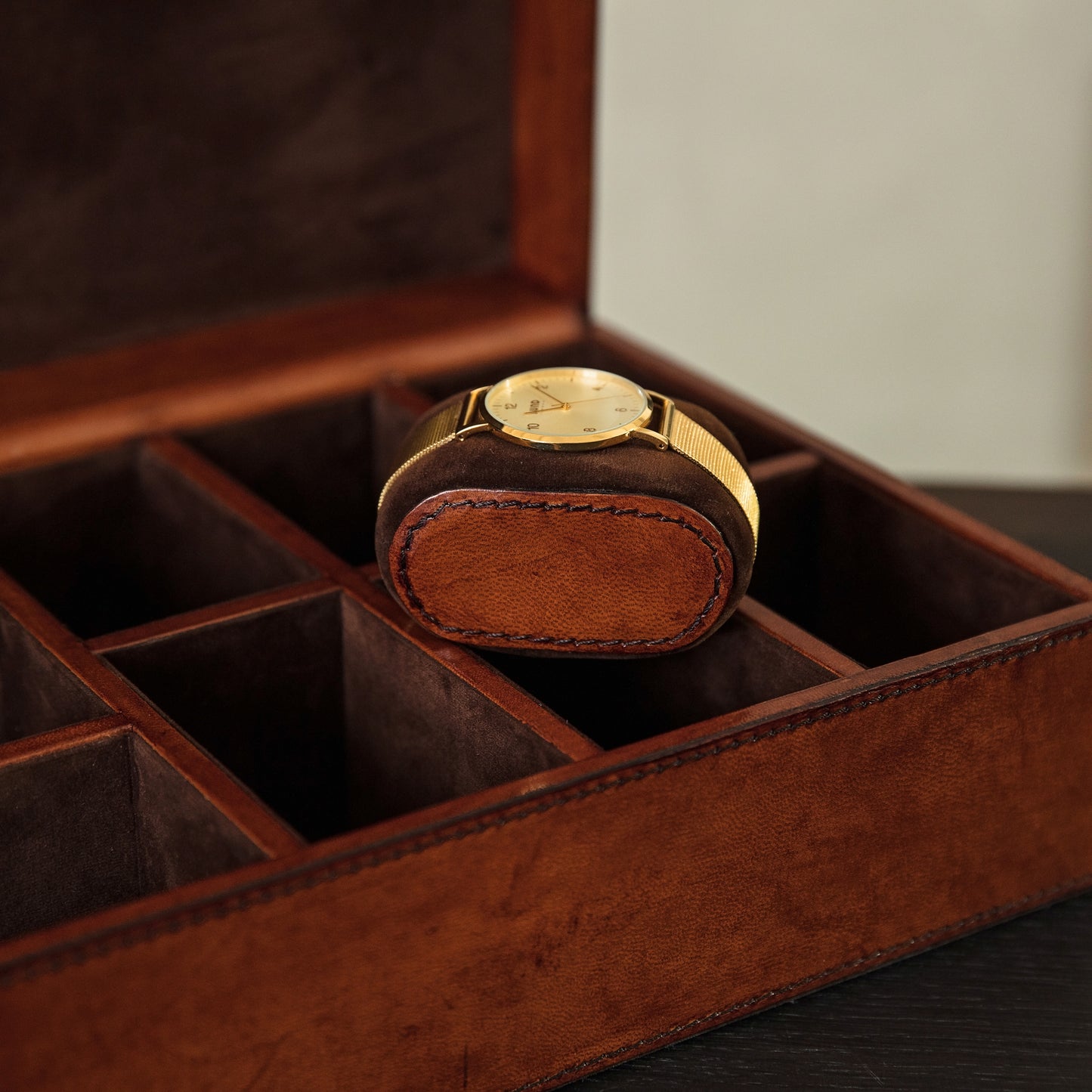 
                  
                    Mens Personalised Leather Watch And Jewellery Box
                  
                