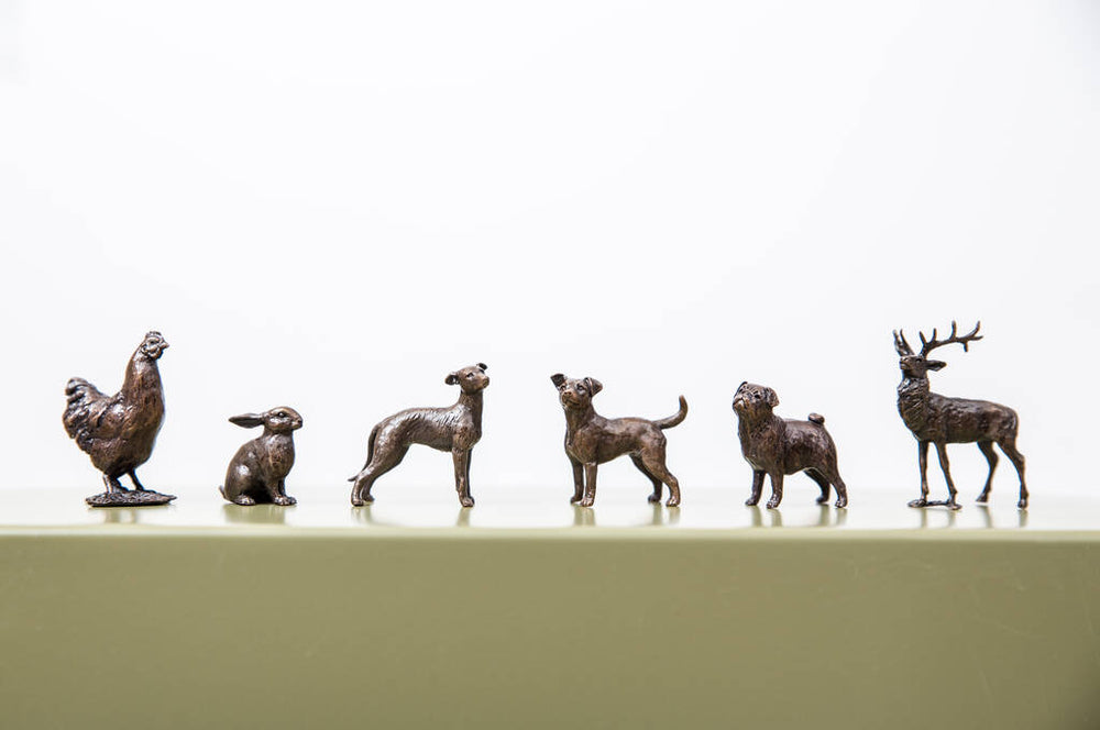 
                  
                    Miniature Bronze Sculpture - Stag
                  
                
