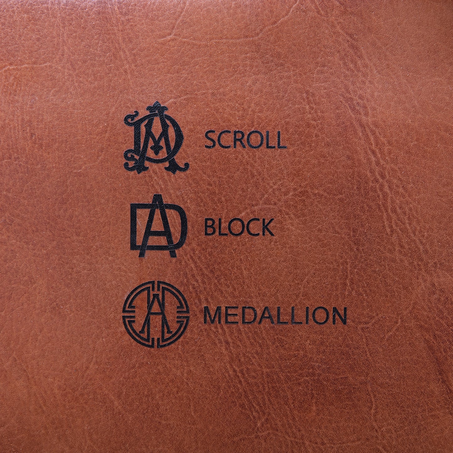 
                  
                    Monogram Leather Card Wallet
                  
                