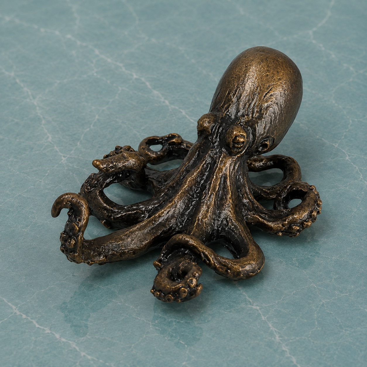 
                  
                    Miniature Bronze Sculpture - Octopus
                  
                