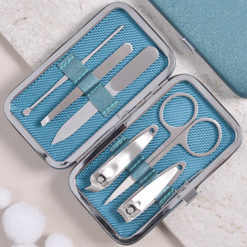 
                  
                    Personalised Manicure Set - Emerald Green, mini
                  
                