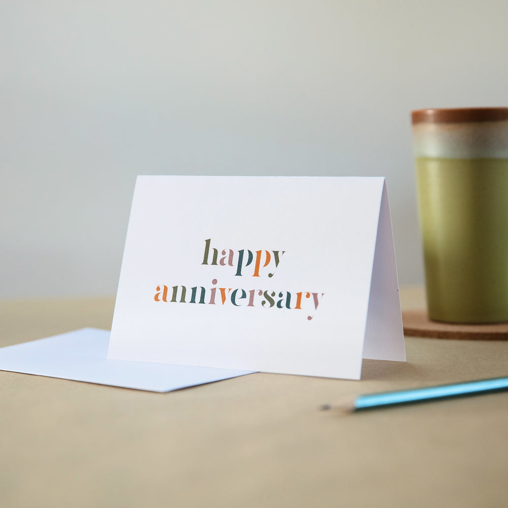 
                  
                    'Happy Anniversary' Greeting Card
                  
                