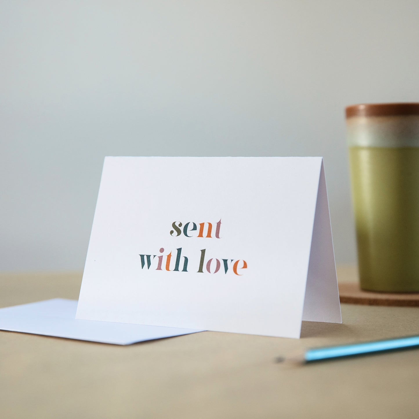 
                  
                    'Sent With Love' Greeting Card
                  
                