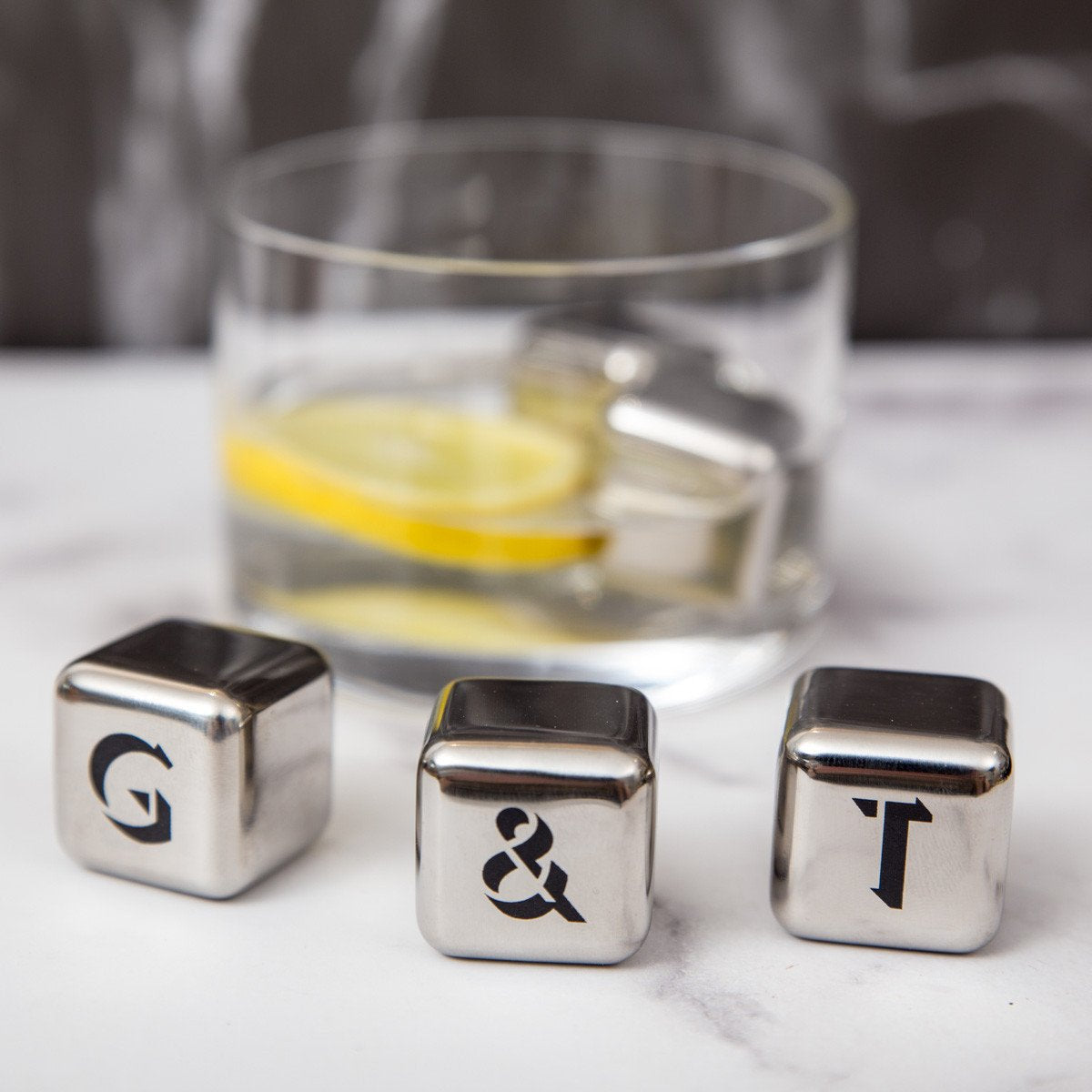 
                  
                    'Chill Out' Stainless Steel Ice Cubes
                  
                