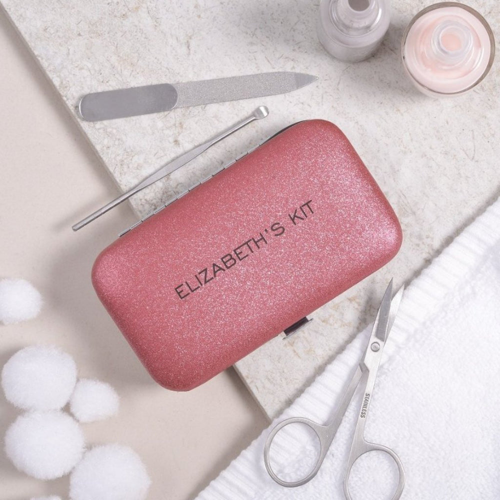 Personalised Manicure Set - Ruby Red, mini