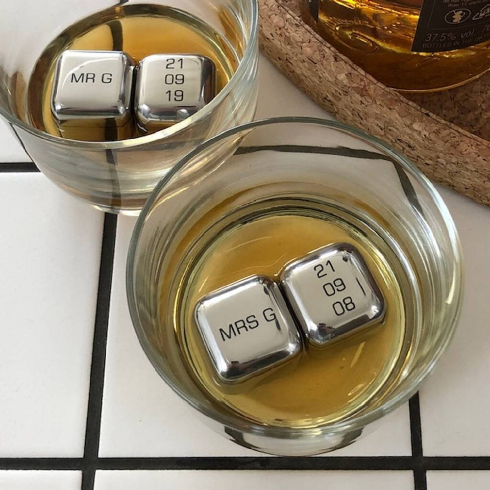 
                  
                    'I Steel Love You' Stainless Steel Ice Cubes
                  
                