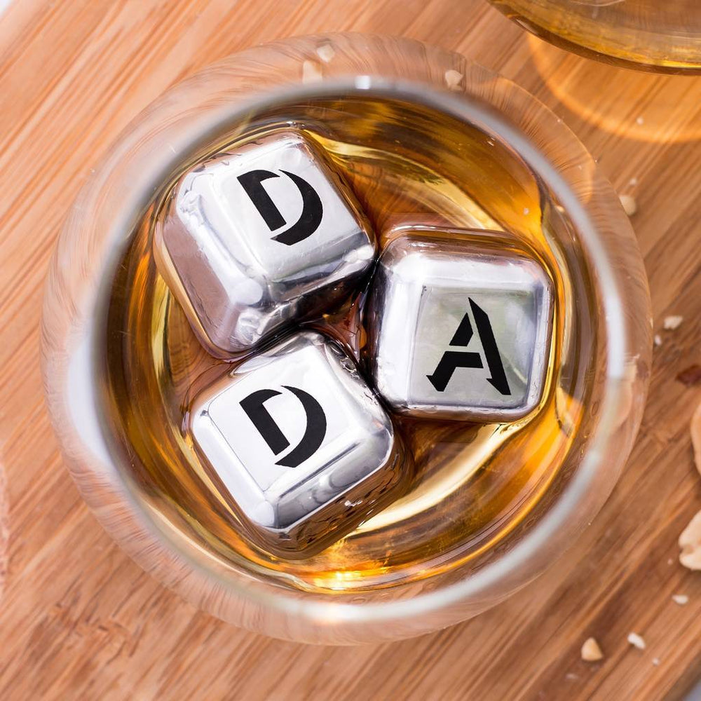 
                  
                    'Dad' Stainless Steel Ice Cubes Gift Set
                  
                