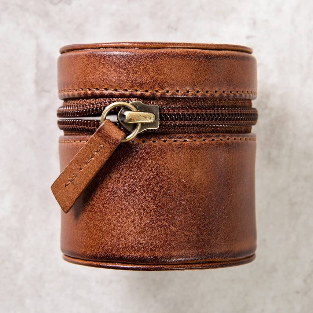 
                  
                    Leather Travel Jewellery Pouch
                  
                
