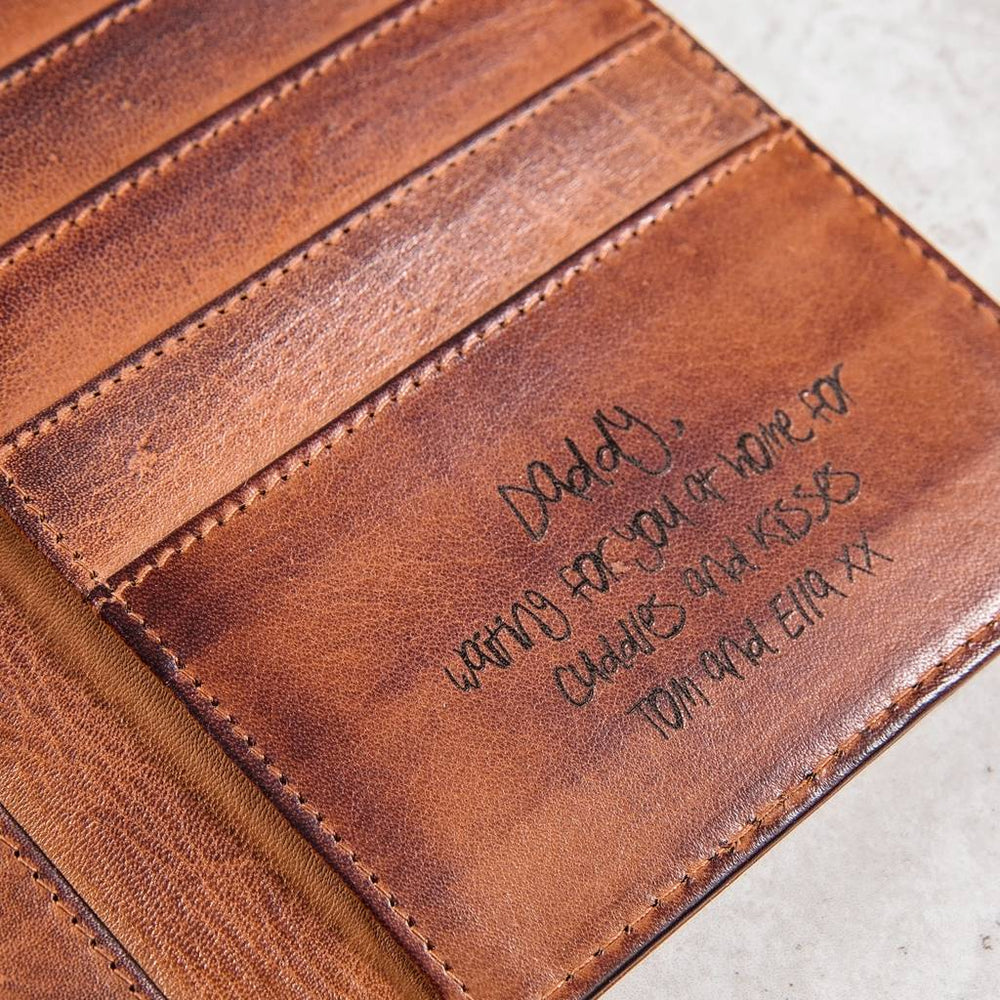 
                  
                    Leather Travel Wallet
                  
                